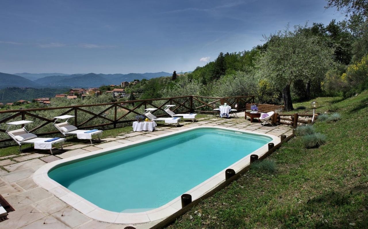 Villa Belli - Luxury Villa With Saltwater Swimmingpool Agnino Exterior photo